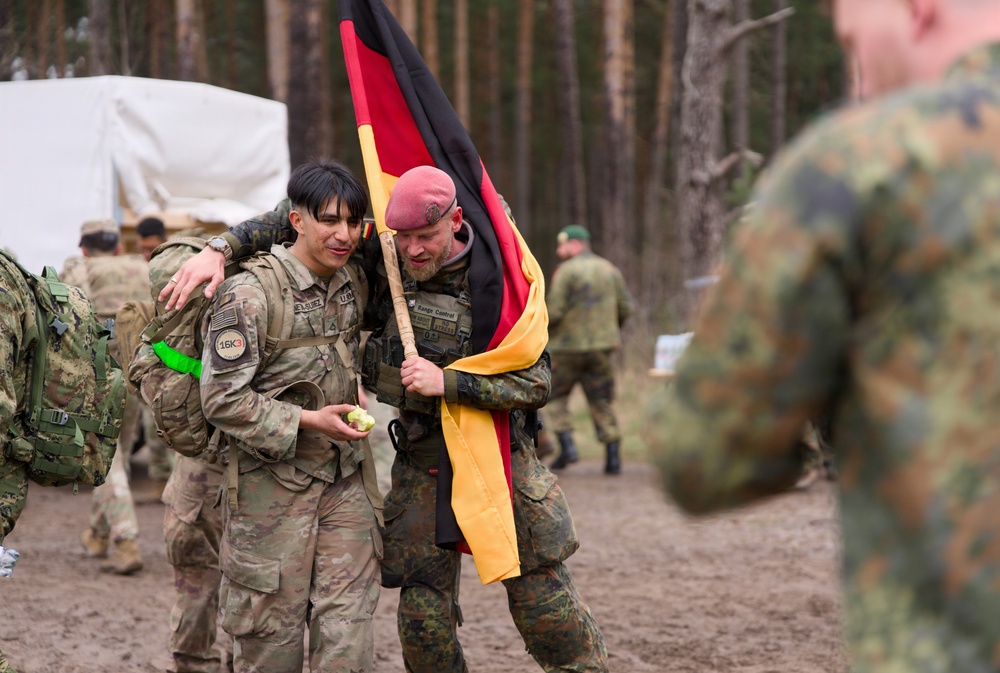 U.S. Soldiers participate in memorial ruck with NATO allies in Lithuania