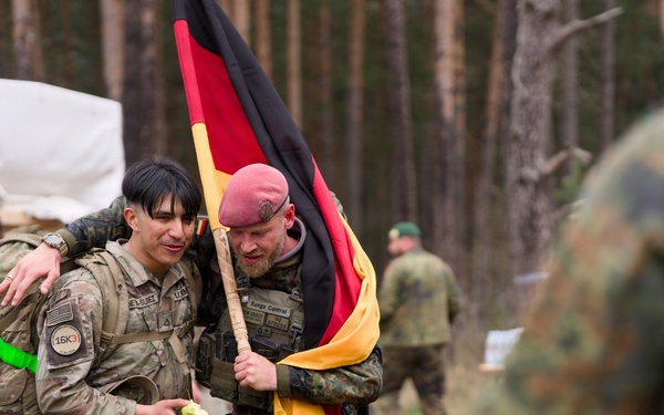 U.S. Soldiers participate in memorial ruck with NATO allies in Lithuania