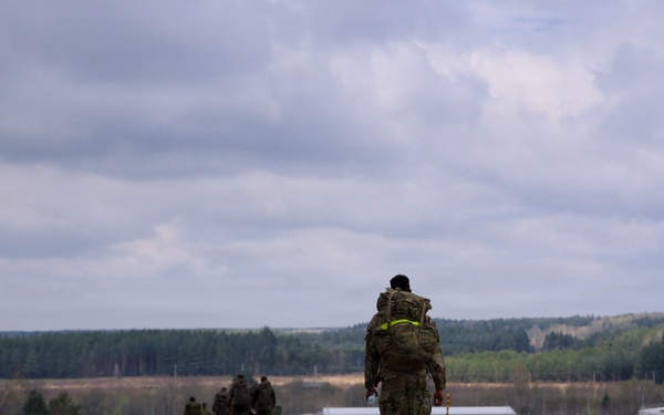 U.S. Soldiers participate in memorial ruck with NATO allies in Lithuania