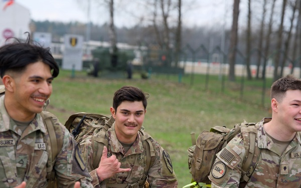 U.S. Soldiers participate in memorial ruck with NATO allies in Lithuania