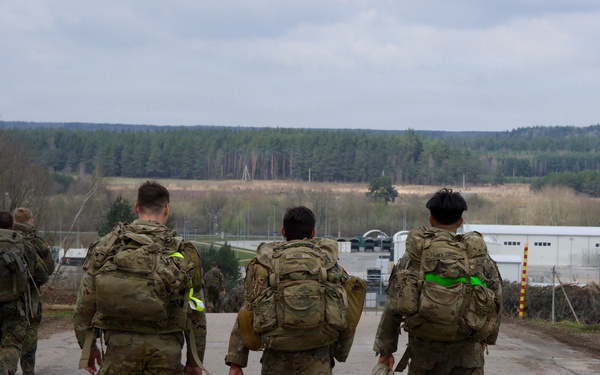 U.S. Soldiers participate in memorial ruck with NATO allies in Lithuania