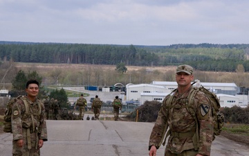 U.S. Soldiers participate in memorial ruck with NATO allies in Lithuania