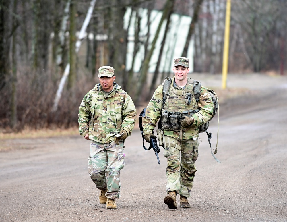 Army, Air Force, and Allied Forces compete for 2026 Best Warrior: Day 2