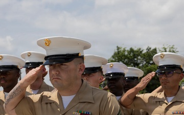 Fleet Week Houston wreath-laying ceremony