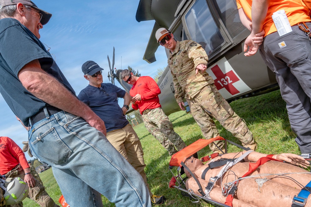 Water Rescue Team Air Mobility Exercise