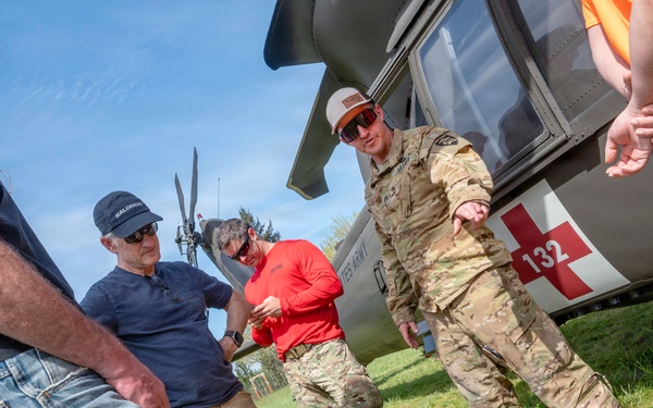 Water Rescue Team Air Mobility Exercise