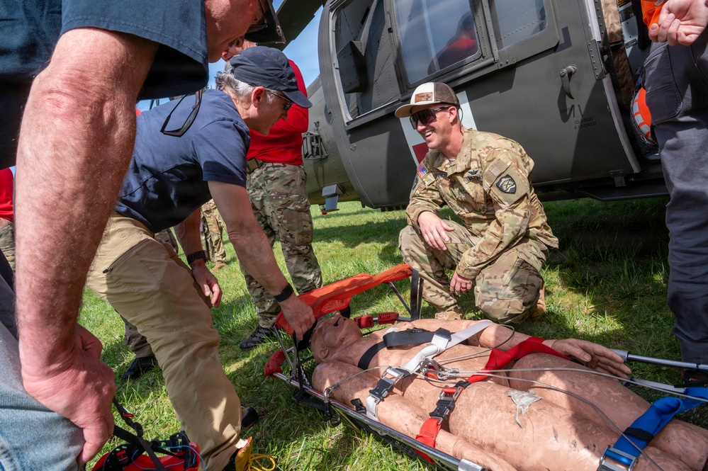 Water Rescue Team Air Mobility Exercise
