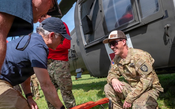Water Rescue Team Air Mobility Exercise