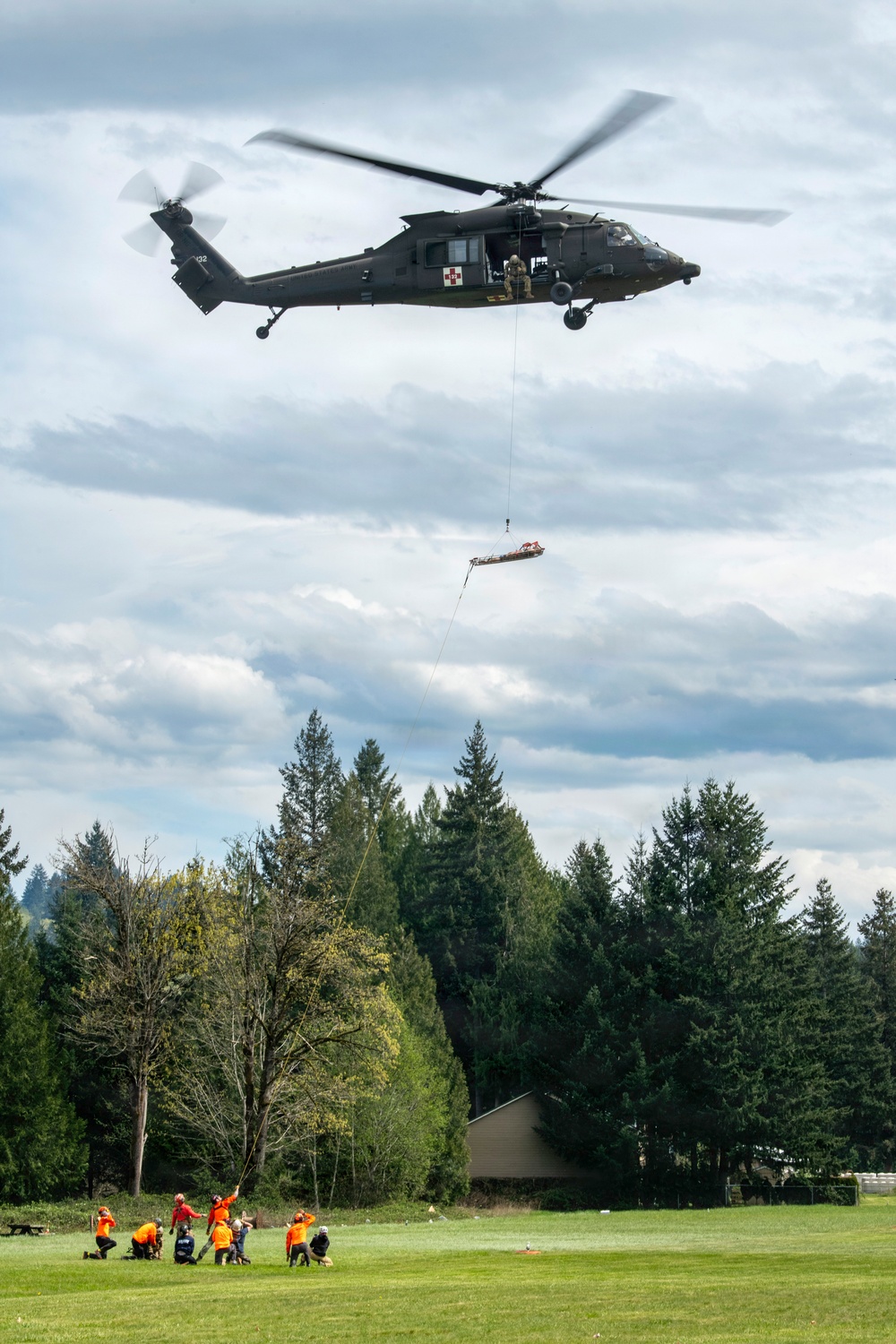 Water Rescue Team Air Mobility Exercise