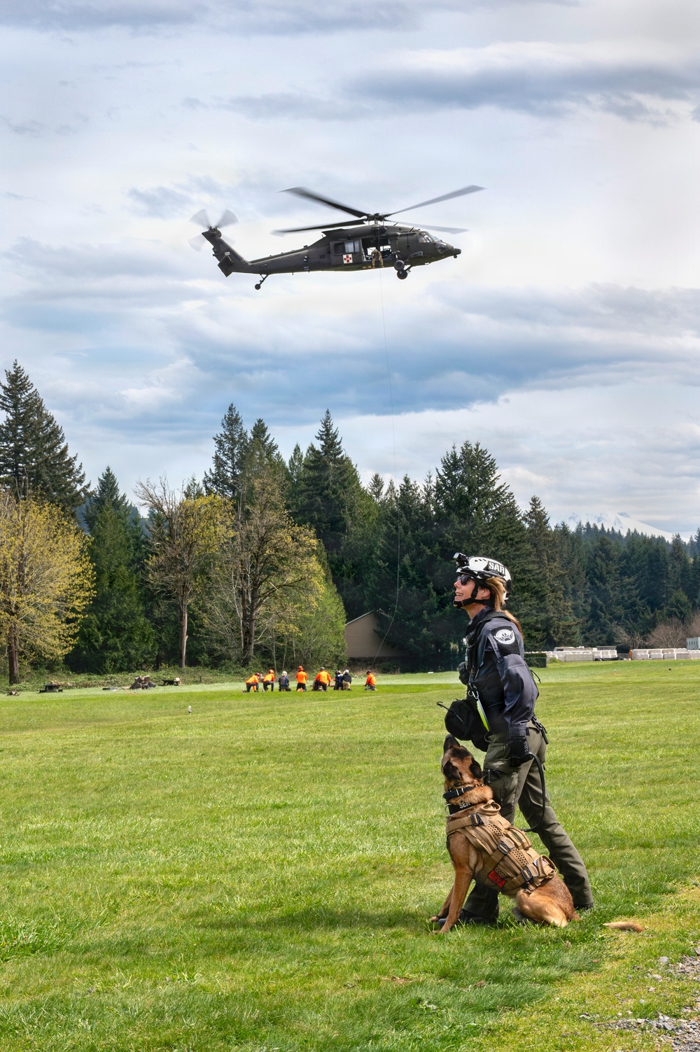 Water Rescue Team Air Mobility Exercise
