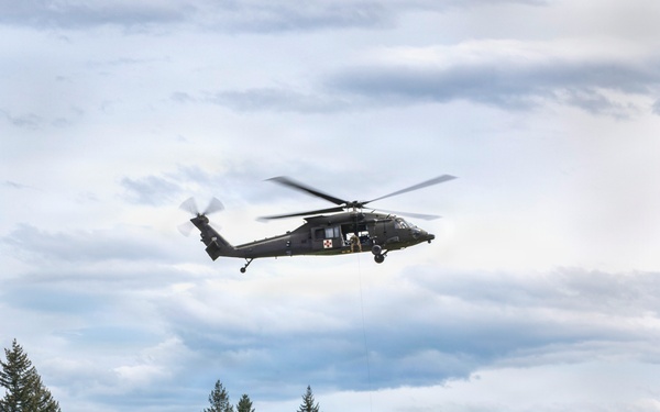 Water Rescue Team Air Mobility Exercise