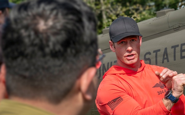 Water Rescue Team Air Mobility Exercise