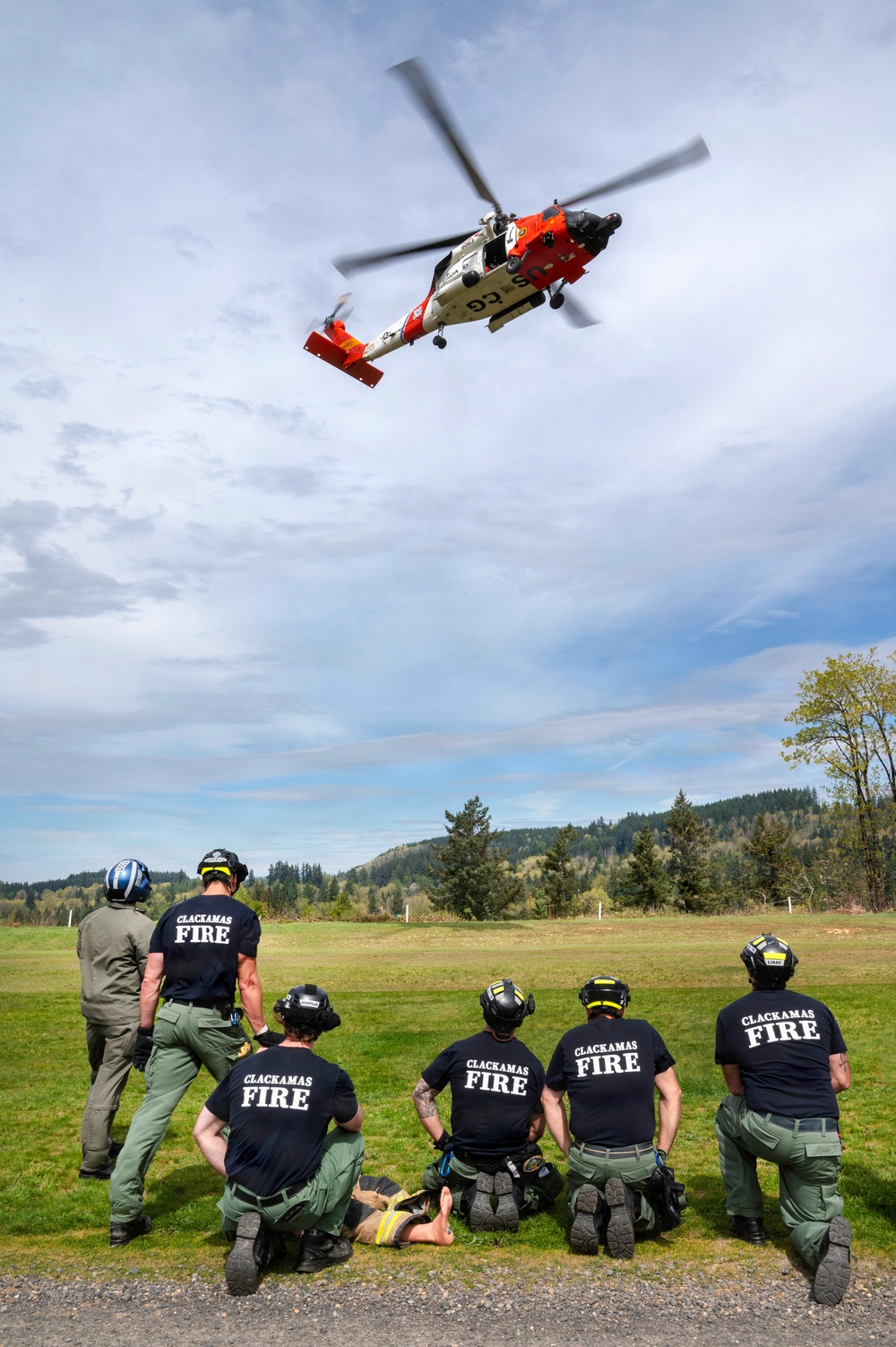 Water Rescue Team Air Mobility Exercise