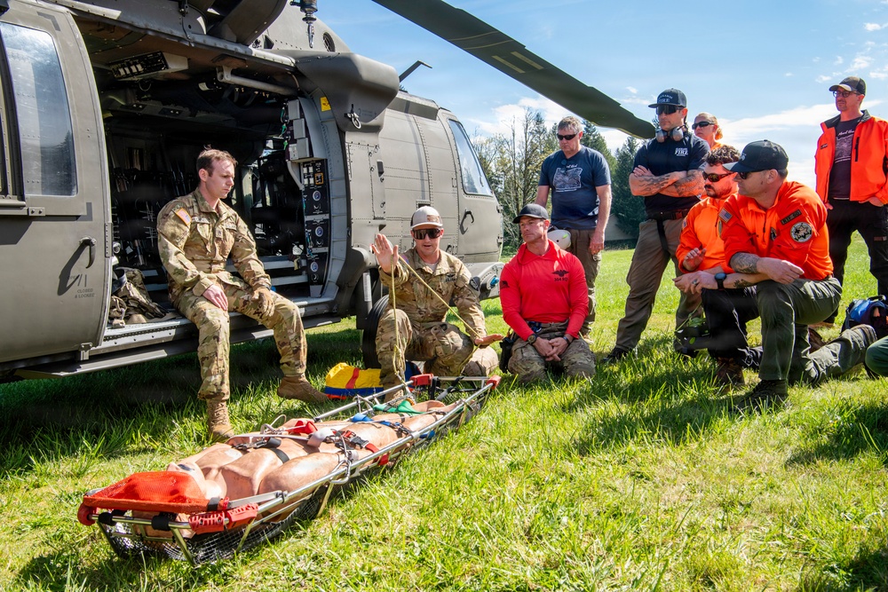 Water Rescue Team Air Mobility Exercise