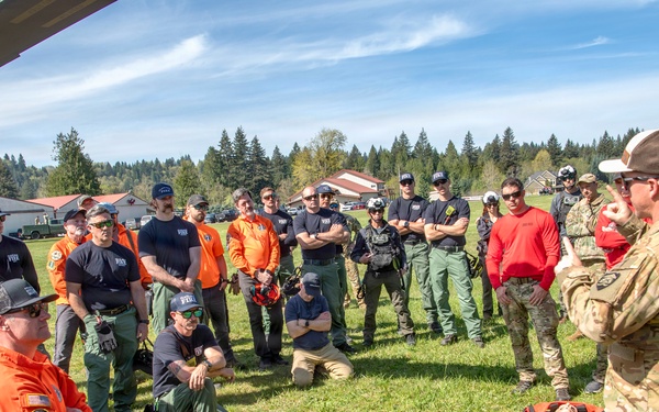 Water Rescue Team Air Mobility Exercise