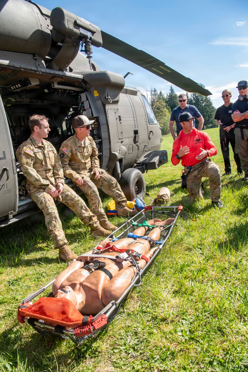 Water Rescue Team Air Mobility Exercise