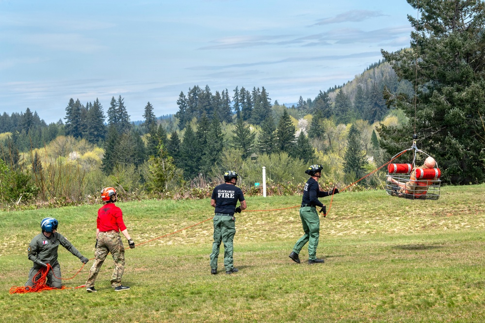 Water Rescue Team Air Mobility Exercise