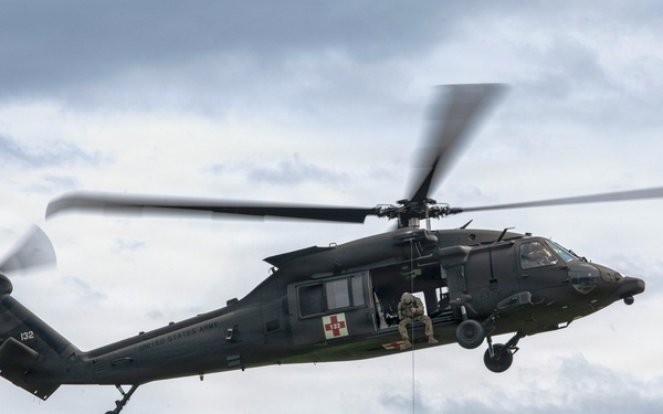 Water Rescue Team Air Mobility Exercise