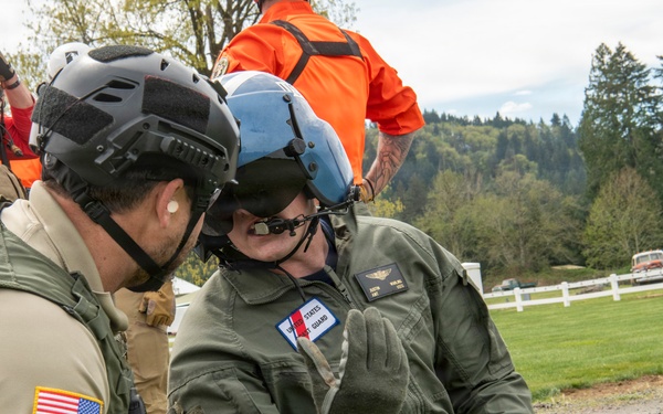 Water Rescue Team Air Mobility Exercise