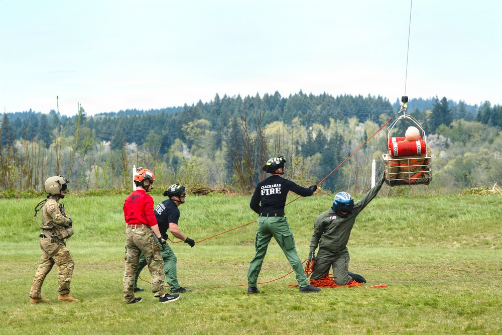 Water Rescue Team Air Mobility Exercise