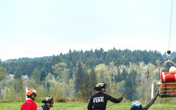 Water Rescue Team Air Mobility Exercise