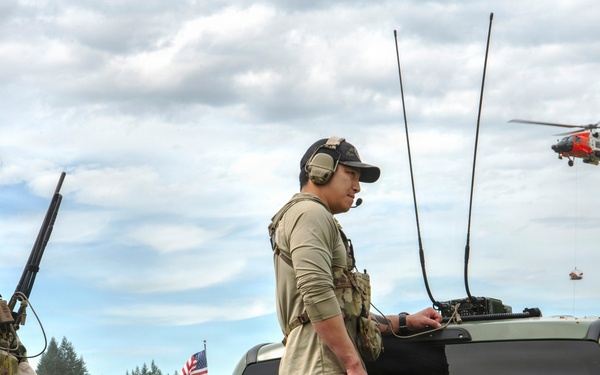 Water Rescue Team Air Mobility Exercise