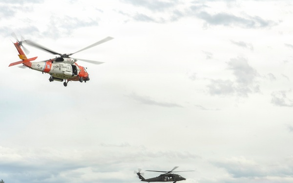 Water Rescue Team Air Mobility Exercise