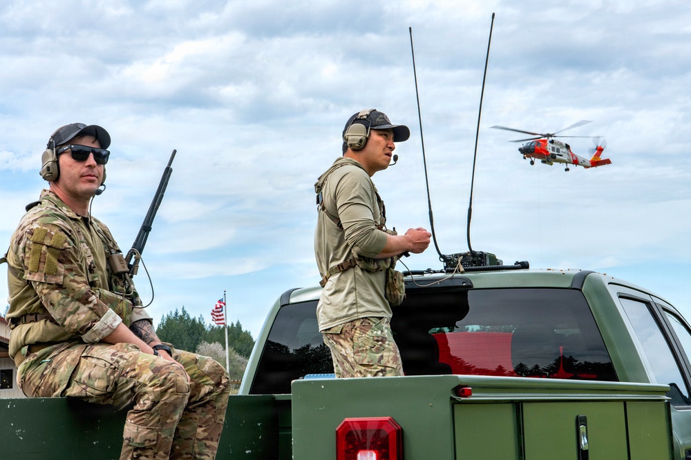 Water Rescue Team Air Mobility Exercise