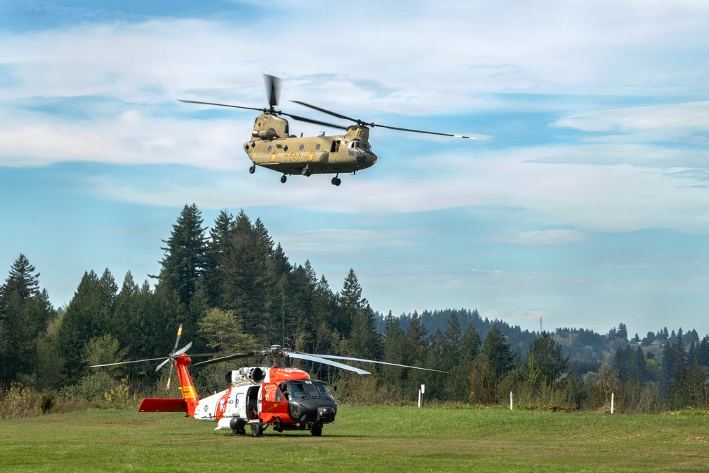 Water Rescue Team Air Mobility Exercise