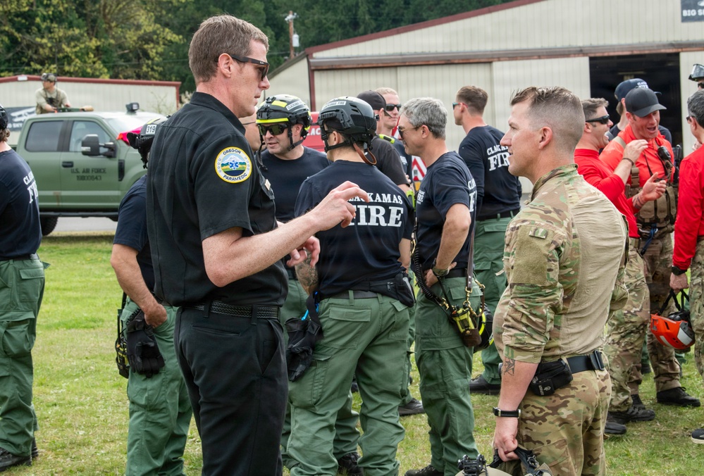 Water Rescue Team Air Mobility Exercise