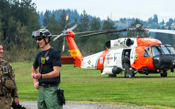 Water Rescue Team Air Mobility Exercise