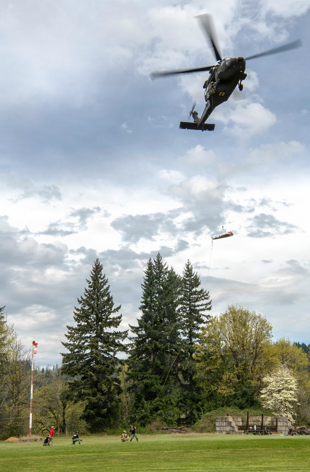 Water Rescue Team Air Mobility Exercise