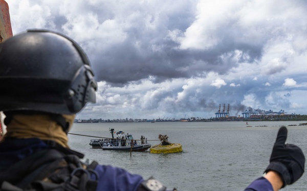 Multinational forces conduct maritime close-quarters combat and medical evacuation training