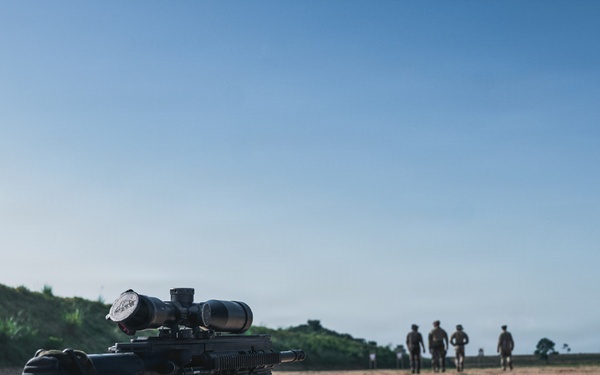 Multinational special operations forces execute sniper training during Flintlock 26