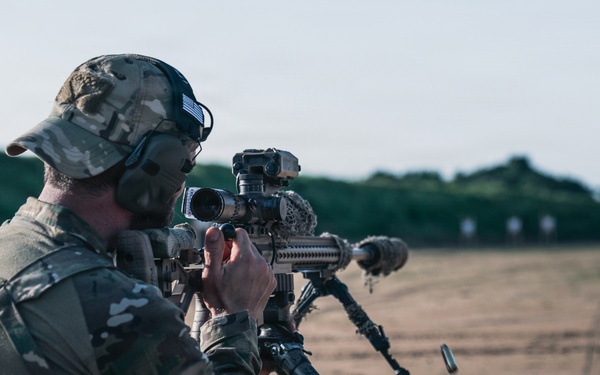 Multinational special operations forces execute sniper training during Flintlock 26