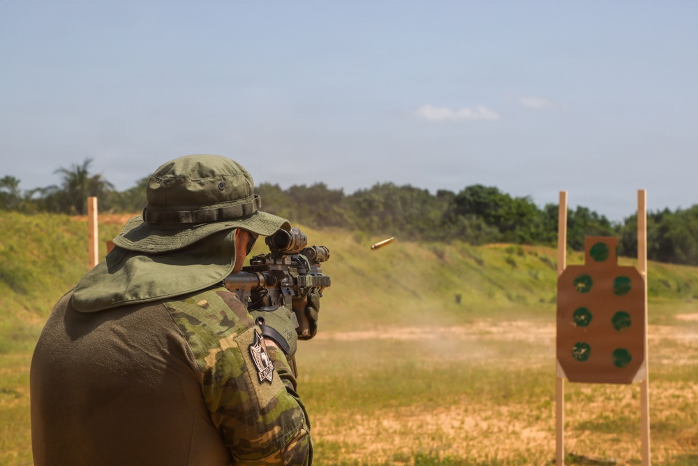 Multinational forces conduct range operations in Côte d’Ivoire during Flintlock 26