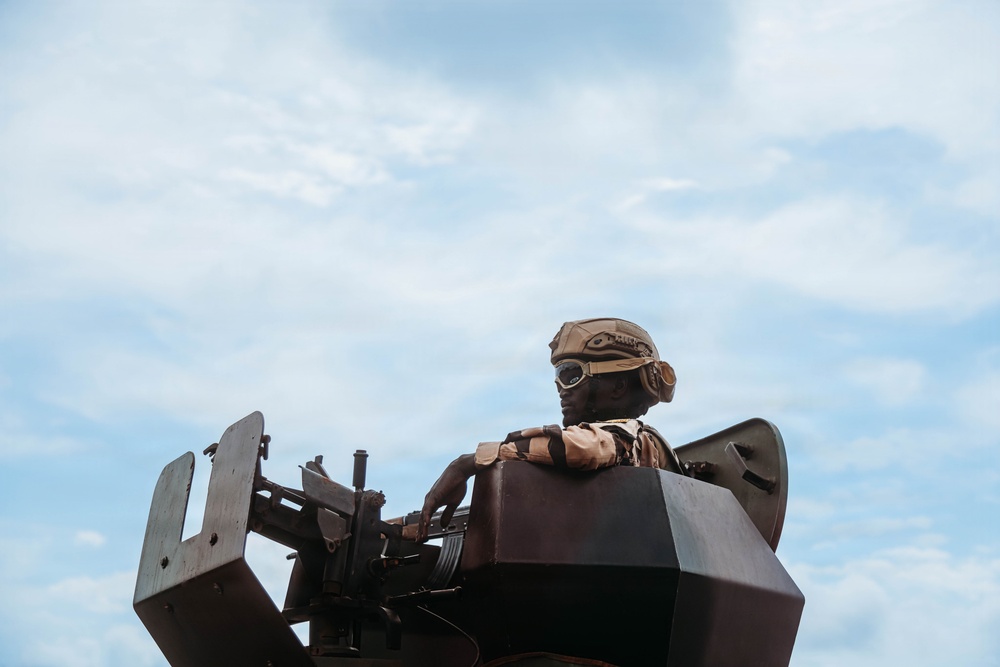 Multinational forces conduct tactical drivers training during Flintlock 26