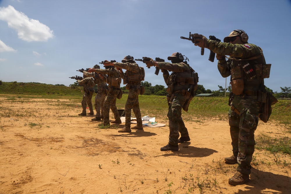 Multinational forces conduct range operations in Côte d’Ivoire during Flintlock 26
