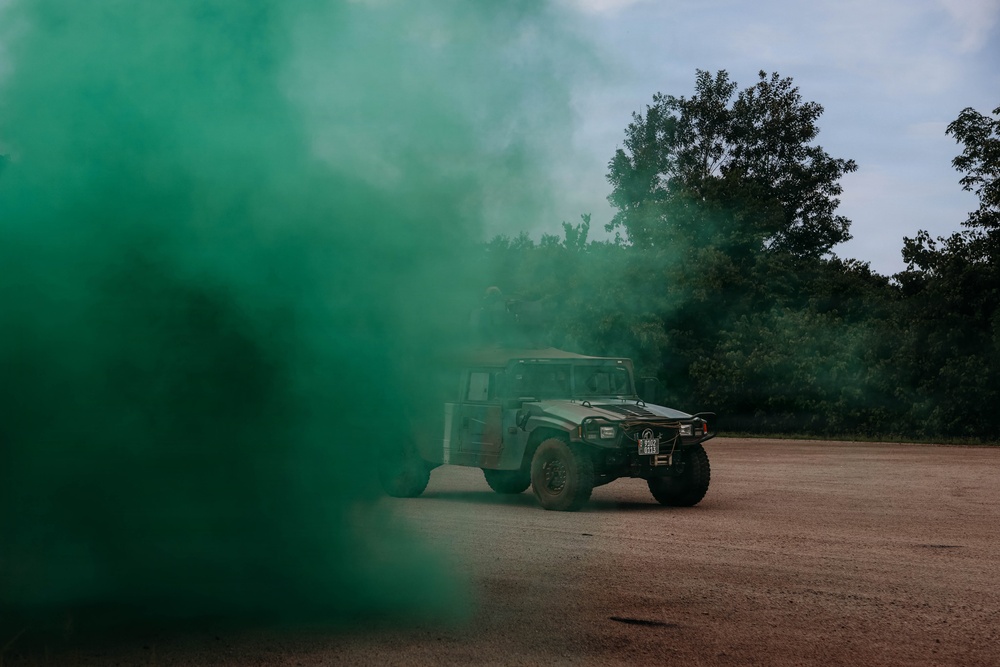 Multinational forces conduct tactical drivers training during Flintlock 26