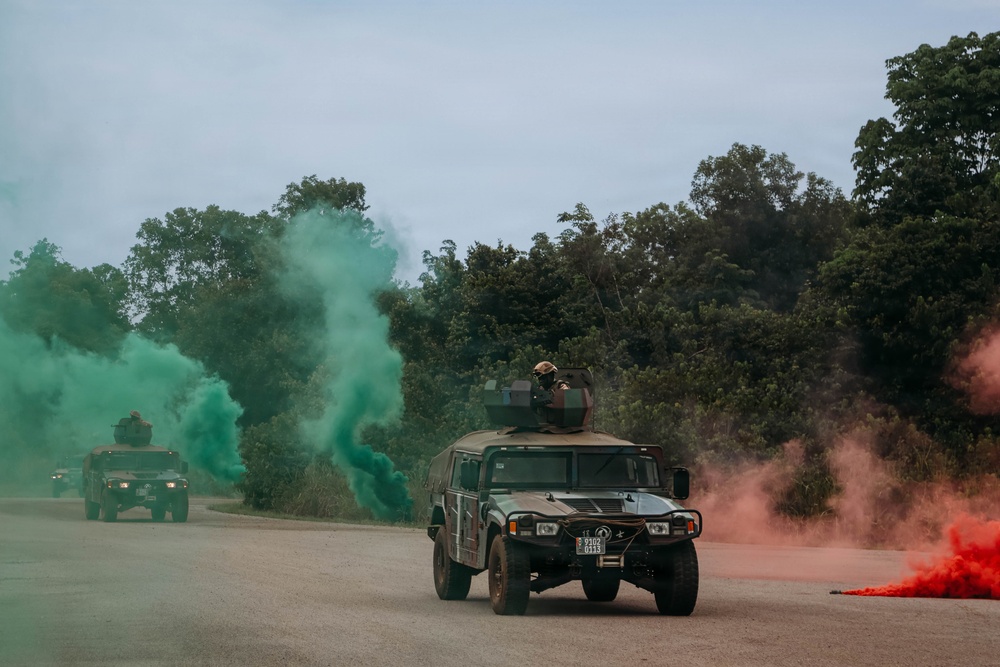 Multinational forces conduct tactical drivers training during Flintlock 26