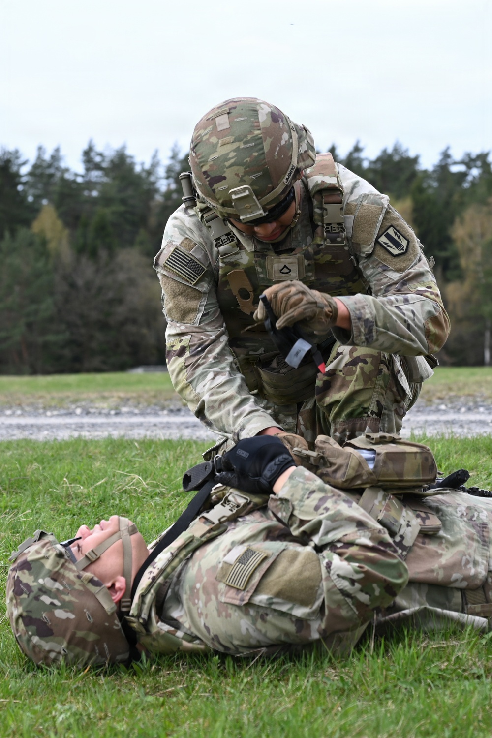232nd Signal Company React To Contact/Ambush Training