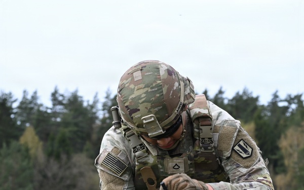 232nd Signal Company React To Contact/Ambush Training