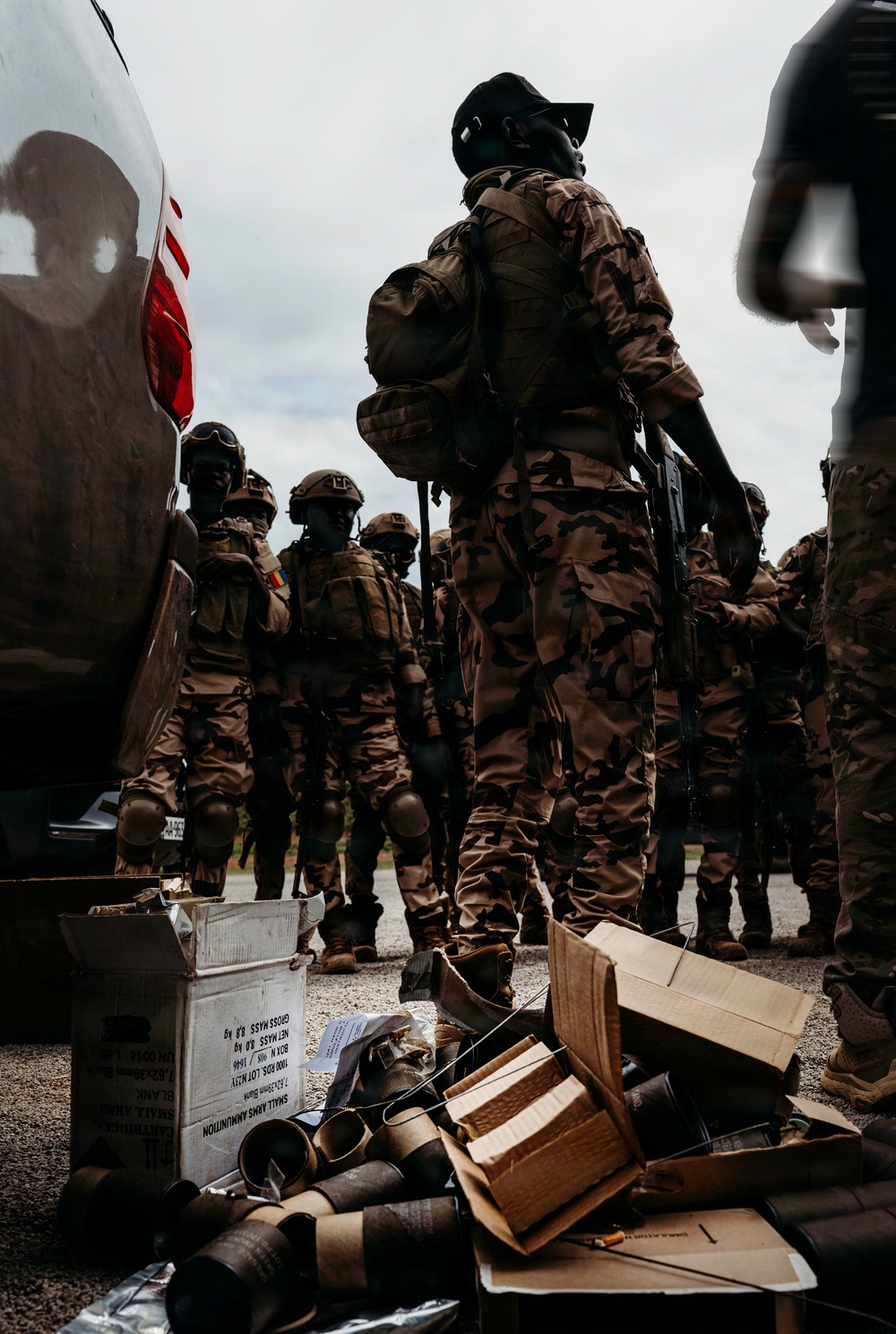 Multinational forces conduct tactical drivers training during Flintlock 26