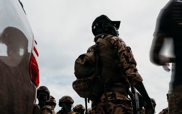 Multinational forces conduct tactical drivers training during Flintlock 26