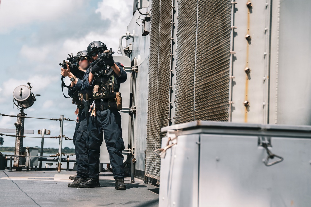 Multinational special operations forces conduct VBSS training during Flintlock 26