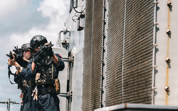 Multinational special operations forces conduct VBSS training during Flintlock 26