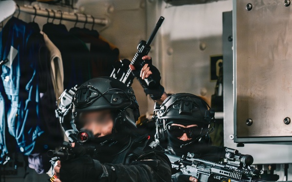 Multinational special operations forces conduct VBSS training during Flintlock 26