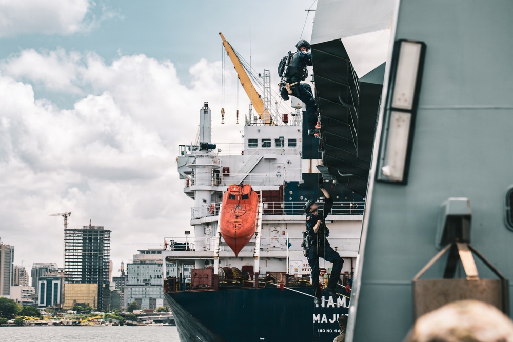 Multinational special operations forces conduct VBSS training during Flintlock 26