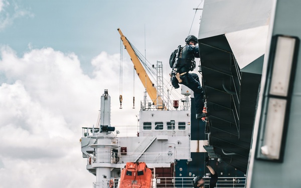 Multinational special operations forces conduct VBSS training during Flintlock 26