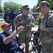 DCNG Commanding General Supports Blue Ridge Honor Flight at WWII Memorial